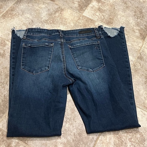 Articles Of Society Stephanie Step Hem Placid Skinny Jeans Mid Rise Ankle 26 4 - Picture 2 of 12